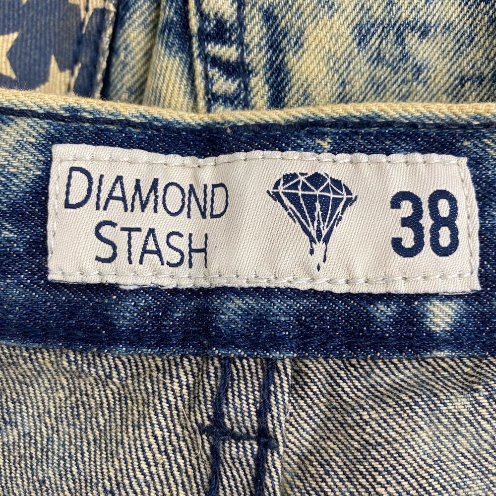 Diamond Stash size Large/38 Men’s Sahara American Flag Jacket Vest & Jeans - Picture 14 of 16